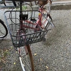 アサヒ　シティサイクル 自転車 26インチ ピンクの画像
