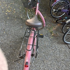 アサヒ　シティサイクル 自転車 26インチ ピンクの画像