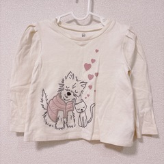 女の子　GAP 長袖カットソー　トップス　90cmの画像