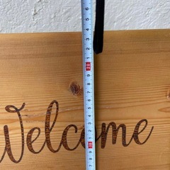 ハンドメイド　ウェルカムボードの画像