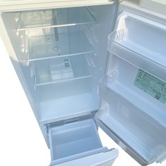 【ジ1030-23】一人暮らしにピッタリのサイズ‼️Panasonic ノンフロン冷凍冷蔵庫 NR-B17BW-W形 2019年製 168L　の画像