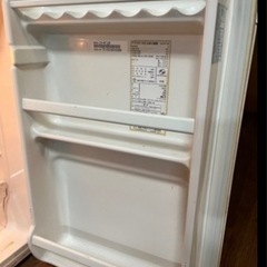 【決まりました】一人暮らし用　冷凍冷蔵庫　2ドアの画像