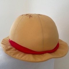 新品　ワンピース 大きなルフィの帽子ぬいぐるみ　ルヒィー　ぼうしの画像