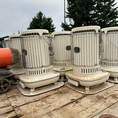 石油ストーブ19台の画像