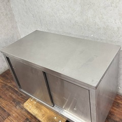 WN1/12　ステンレス作業台 W120×D60×H80cm 業務用 作業台 調理台 ガス台 厨房 厨房機器 ★直接引取歓◎の画像