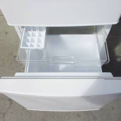 パナソニック　2ドア冷蔵庫138 L　NR-B146W-W　動作良好　2014年製　2014年製　ヘルツフリー　Panasonic　右開き　ガラストレイ　202ZSの画像