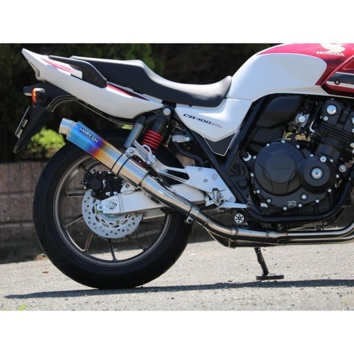 CB400sf nc42 WR'S チタンマフラー　スリップオン