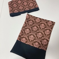 ハンドメイド エプロン 140cm程の画像