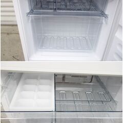【3ヶ月保証】ツインバード 2ドア冷蔵庫110L HR-F911 動作良好 2020年製 耐熱天板 一人暮らし コンパクト TWINBIRD 226ZSの画像