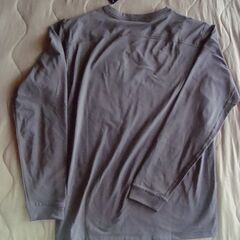 新品未使用　高級アウトドアメーカーOEM工場直販　高機能生地（ポリエステル/スパンデックス起毛）　L　灰緑の画像