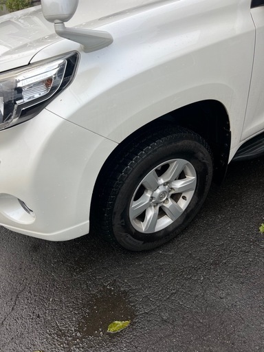 プラド　純正ホイール　ブリヂストンスタッドレス