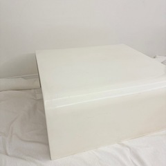 韓国/北欧　ローテーブル ホワイト の画像