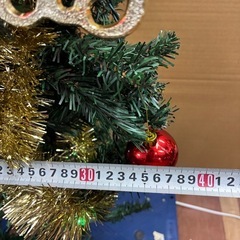 ★キレイ★クリスマスツリー・ライト付き・高さ約100cm※商品の状態や詳しいサイズ等は現物にてご確認ください。の画像