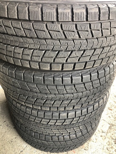ダンロップ WM SJ8 225/60r18 スタッドレス 4本