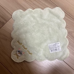 新品未使用　猫の刺繍付き　ハンカチの画像