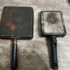 フライパンとしてもok　2点(お譲り先決定
)の画像