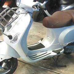 ベスパ LX125 白 格安提供車 半額配送キャンペーン クランキング未確認 期間限定車体価格 現状渡し諸経費￥0- 横浜 P-Yardの画像