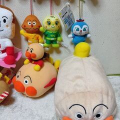 アンパンマンキャクターぬいぐるみ13点セットの画像