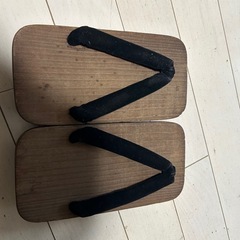 桐の下駄の画像