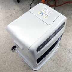 天板凹みあり コロナ 石油ファンヒーター 2023年製 5.0Lタンク 木造～9畳 FH-G3222Y ホワイト 灯油ストーブ 暖房器具 ☆ 札幌市 北区 屯田 の画像