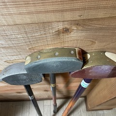 グラウンドゴルフ　クラブ　3本　アシックス　　の画像