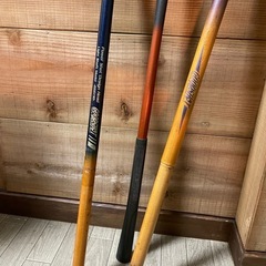 グラウンドゴルフ　クラブ　3本　アシックス　　の画像