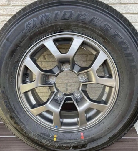 ブリヂストン JC74ジムニーノマド 15インチ純正アルミホイール一本新車外し