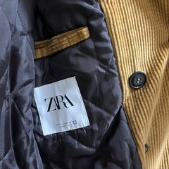 ZARA  コーデュロイブルゾンの画像