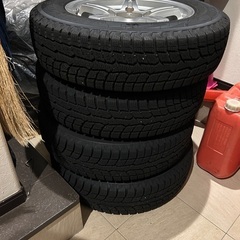 ジムニー　スタッドレス　ホイールセットの画像