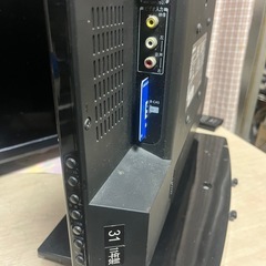 液晶テレビ　TOSHIBA 11年19型　リモコン付きの画像