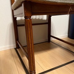 ダイニングチェア ２脚の画像