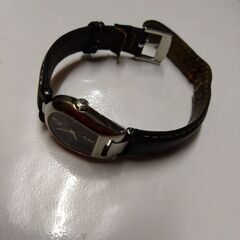 稼働品 COACHレディース腕時計 黒　の画像