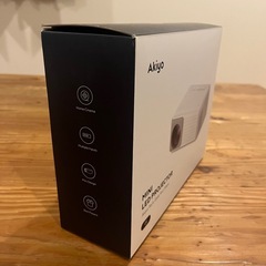 Akiyo 小型 プロジェクター 家庭用 6500LM 1080PフルHD 本体の画像