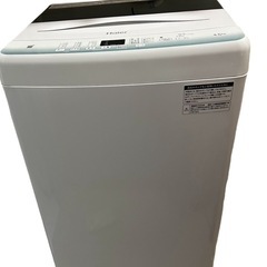 2022年製　Haier 洗濯機➕ランドリーラック🎁✨✨の画像