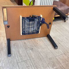 家具調こたつ 温度調節付き ローテーブル ブラウン×ブラック 横幅80cm奥行60cm高さ38cm★買取帝国志木店 の画像