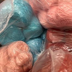 毛糸　色々　大量の画像