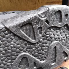 新品 25.5cm メンズ スニーカー ブラック 厚底 シューズ 普段着 識別番号:【T470-S】の画像