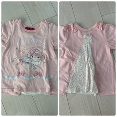100センチ👗夏用🌻女児服👧🏻4点セットの画像