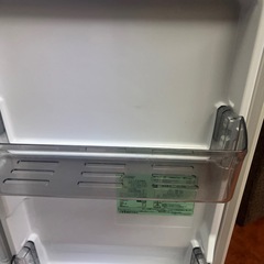 冷蔵庫三菱2020年146L 2ドア右開き1人暮らし用　仙台市内無料配達の画像