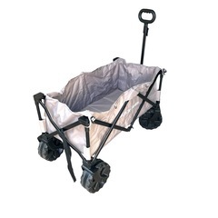 【極美品】クイックキャンプ アウトドアワゴン　大型タイヤ キャリーカートの画像