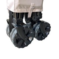 【極美品】クイックキャンプ アウトドアワゴン　大型タイヤ キャリーカートの画像