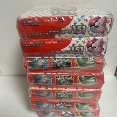 ポケモンカード　151  シュリンク付き