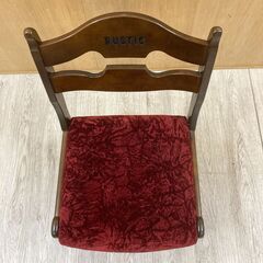 【カリモク】ルスティック 　ダイニングチェア　椅子 Bの画像
