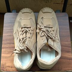 新品 27cm メンズ スニーカー ブラウン 厚底 シューズ 普段着 識別番号:【T471-S】の画像