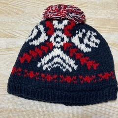 新品　子供用ニット帽　くまさん　頭巾型など各種の画像