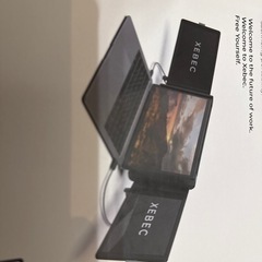 ノートパソコン用セカンド、サードスクリーンの画像