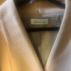 シンプルライフ Simple Life ピンク色 コート LLサイズ 大きいサイズの画像