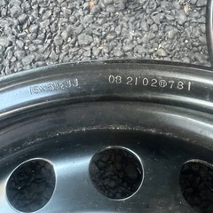 15インチ　ホイル
　51/2J　の画像