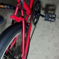 (お受渡し決まりました)折りたたみ自転車の画像