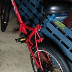 (お受渡し決まりました)折りたたみ自転車の画像